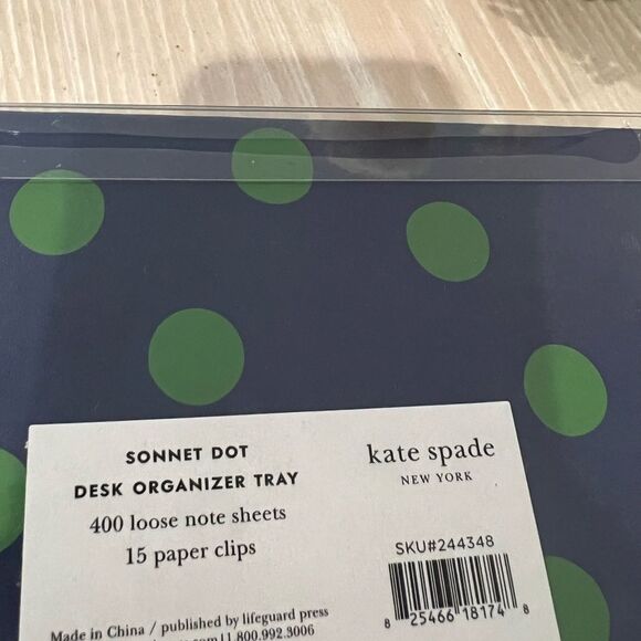 New Kate Spade Desk Accessories Gift Set Bundle Teacher or Graduate Gift - Picture 6 of 9